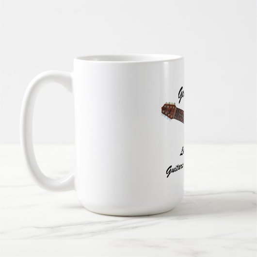 ジョージボードラップスチールギターマグ コーヒーマグカップ (左)