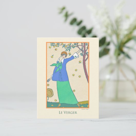 ジョージレプペヴィンテージアールデコファッションルヴェルガー ポストカード (スタンド正面)