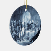 ジョージワシントンとその将軍オーナメント セラミックオーナメント (右)