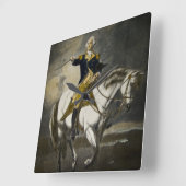 ジョージワシントンアットトレントン スクエア壁時計 (傾斜)