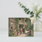 ジョージワシントンアットバートラムズガーデン ポストカード (スタンド正面)