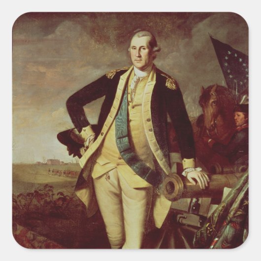 ジョージワシントンアットプリンストン, 1779 スクエアシール (正面)