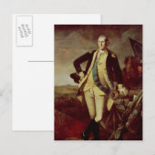 ジョージワシントンアットプリンストン, 1779 ポストカード (正面/裏面)