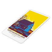 ジョージワシントンカーバーナショナルモニュメントヴィンテージ マグネット (左側)