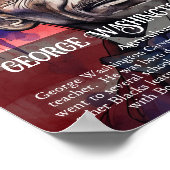 ジョージワシントンカーバーブラック歴史月次クラス ポスター (角)