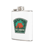 ジョージワシントンナショナルフォレストキャンプ フラスク (左)