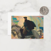 ジョージワシントンバイニューウェルコンバーズワイエス ノートカード (正面/裏面インサイチュ)