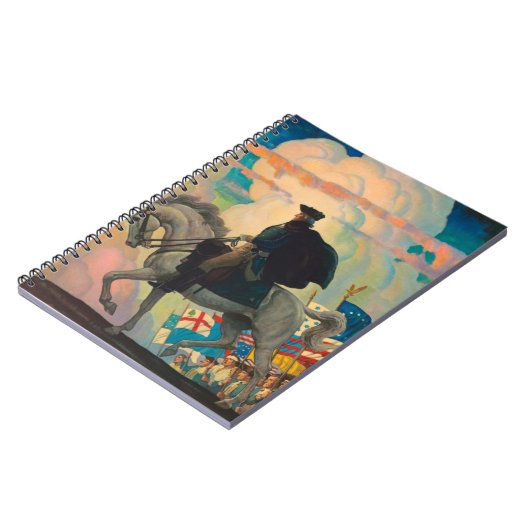 ジョージワシントンバイニューウェルコンバーズワイエス ノートブック (左側)