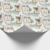 ジョージワシントンブリッジおもしろいギフト ラッピングペーパー (角)