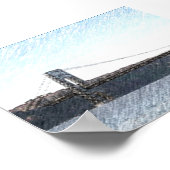 ジョージワシントンブリッジとハドソンリバービュー ポスター (角)