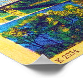 ジョージワシントンブリッジ，ニューヨーク ポスター (角)