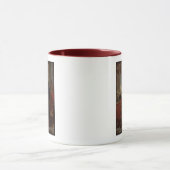 ジョージワシントンポートレートバイギルバートスチュアートマグ マグカップ (中央)