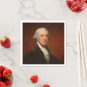 ジョージワシントンポートレート スタンダードカクテルナプキン (インサイチュ)