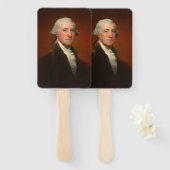 ジョージワシントンポートレート ハンドファン (正面&裏面)