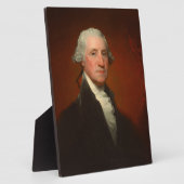 ジョージワシントンポートレート フォトプラーク (側面)