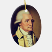 ジョージワシントンポートレート(1790) セラミックオーナメント (裏面)