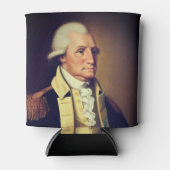 ジョージワシントンポートレート(1790) 缶クーラー (正面)