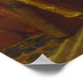 ジョージワシントンランズダウンポートレートバイスチュアート ポスター (角)