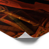 ジョージワシントンランズダウンポートレート ポスター (角)