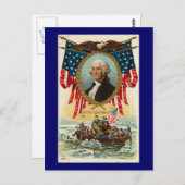 ジョージワシントンヴィンテージアメリカーナ ポストカード (正面/裏面)