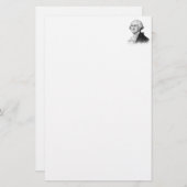 ジョージワシントンヴィンテージポートレートズ 便箋 (正面/裏面)