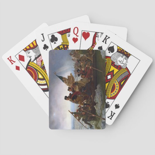 ジョージワシントン州デラウェア川を渡る トランプ (裏面)