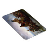 ジョージワシントン州デラウェア川を渡る マグネット (右側)