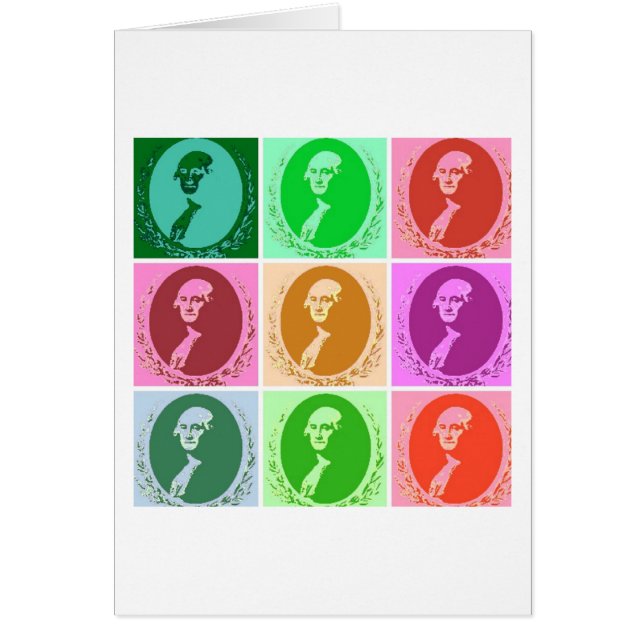 ジョージワシントン抽象芸術 (正面)