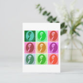 ジョージワシントン抽象芸術 ポストカード (スタンド正面)