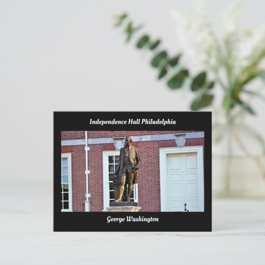 ジョージワシントン独立館フィラデルフィア ポストカード (スタンド正面)