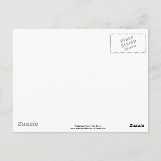 ジョージワシントン言論の自由引用文 ポストカード (裏面)