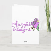 ジョージワシントン誕生日カード カード (裏面)