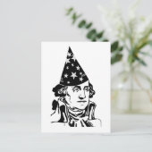 ジョージワシントン誕生日 ポストカード (スタンド正面)