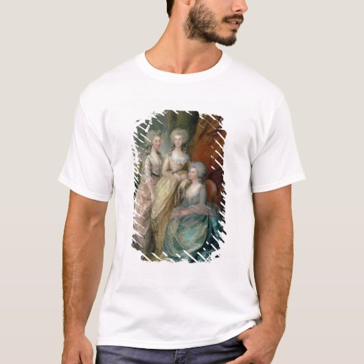 ジョージ三世の三人の長女。プリンセス Tシャツ (正面)