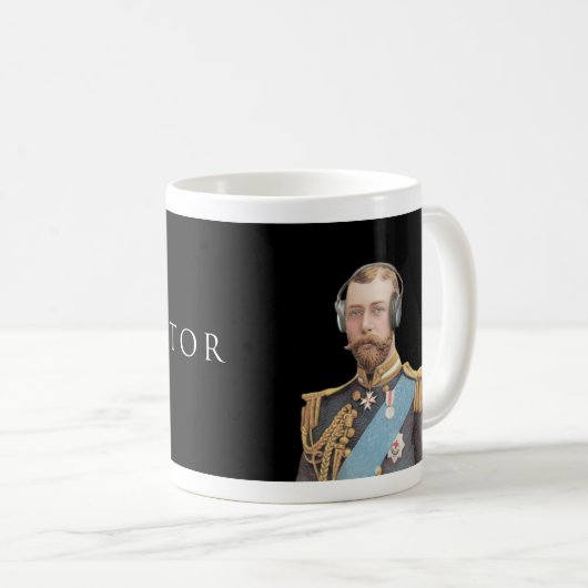 ジョージ五世レックスの要因マグ コーヒーマグカップ (正面右)