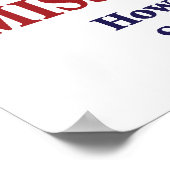 ジョージ恋しく思ブッシュ/私は少し？ ポスター (角)