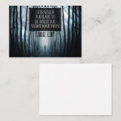 ジョージ感動的エリオット引用文「決して遅すぎない」 ノートカード (正面/裏面)