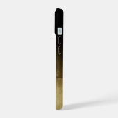 ジョージ感動的エリオット引用文「決して遅すぎない」 iPhone 15ケース (左側面)