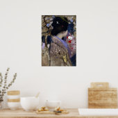 ジョージ日本の・ハーディのファンを持つ女性 ポスター (キッチン)