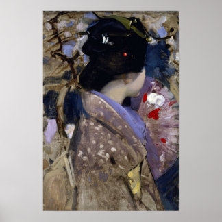 ジョージ日本の・ハーディのファンを持つ女性 ポスター