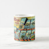 ジョージ湖よりご挨拶 コーヒーマグカップ (中央)