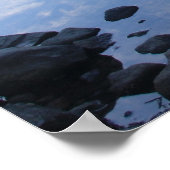 ジョージ湖リフレクション ポスター (角)