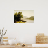 ジョージ湖1857ポスター ポスター (キッチン)