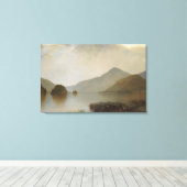 ジョージ湖 キャンバスプリント (インサイチュ (ウッドフロア))