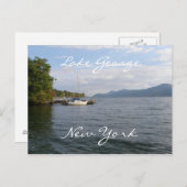 ジョージ湖 ポストカード (正面/裏面)