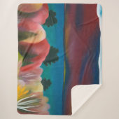 ジョージ湖（秋） |ジョージア・オキーフェ | シェルパブランケット (正面)