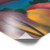 ジョージ湖（秋） |ジョージア・オキーフェ | フォトプリント            (角)