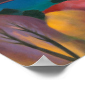 ジョージ湖（秋） |ジョージア・オキーフェ | ポスター (角)