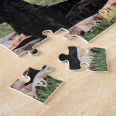 ジョージ王子は犬を連れて ジグソーパズル (側面)