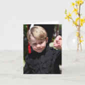 ジョージ王子 カード (黄色い花)